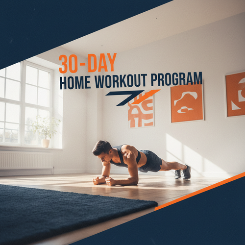 30-Day Home Workout Program cover image